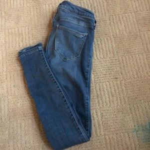 hollister low rise jean legging